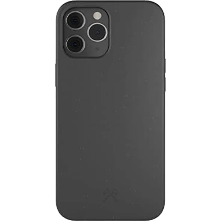 Woodcessories Bio Case Classic für iPhone 12- 12 Pro, black
