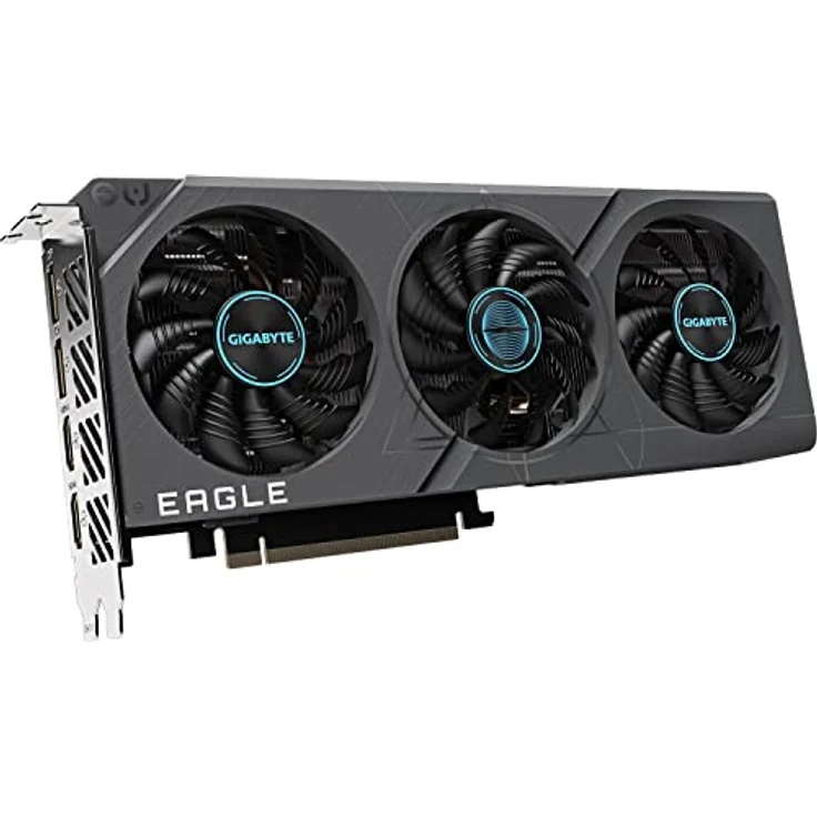 Gigabyte GeForce RTX 4060 TI Eagle 8GB Grafikkarte - 8GB GDDR6 18Gbps 128bit, PCI-E 4.0, 2X DisplayPort 1.4, 2X HDMI 2.1a, NVIDIA DLSS 3, unterstützt 4K, Ada Lovelace Arch, GV-N406TEAGLE-8 GD – Bild 2