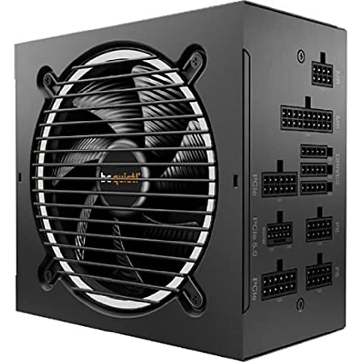 be quiet! Pure Power 12 M 850W, ATX 3.0- und PCIe 5.0 kompatibel, 80 PLUS Gold, moduleres Netzteil, 12VHPWR-Kabel inkludiert, 120mm be quiet! Lüfter, BN344 – Bild 1