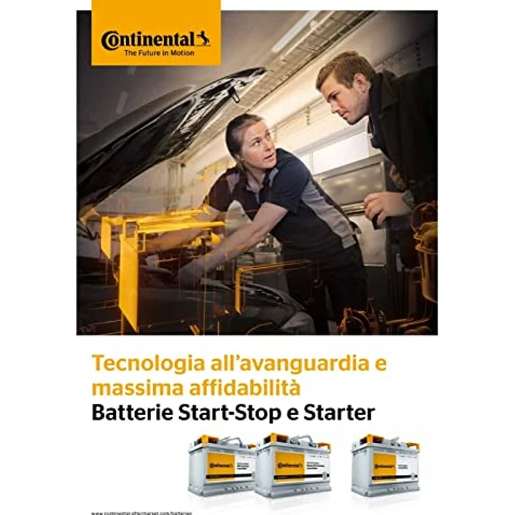 Continental Starterbatterie 12V 80Ah 750A/EN L3, Bleiakku für Fahrzeuge, B13 Bodenleiste – Bild 2