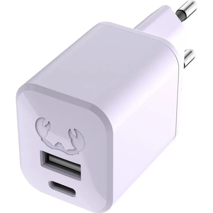 Fresh 'n Rebel USB-C Mini Charger 30W, Dreamy Lilac - Handy-Ladegerät mit AC, lila