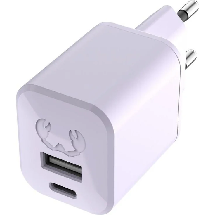 Fresh 'n Rebel USB-C Mini Charger 30W, Dreamy Lilac - Handy-Ladegerät mit AC, lila