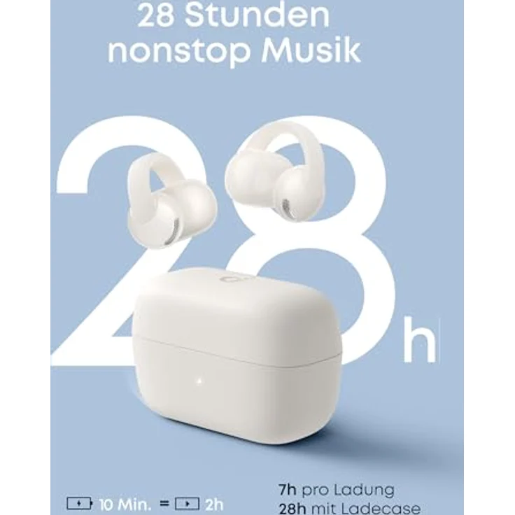 soundcore C50i, In-Ear Kopfhörer mit klarer Klangqualität, weiß – Bild 7