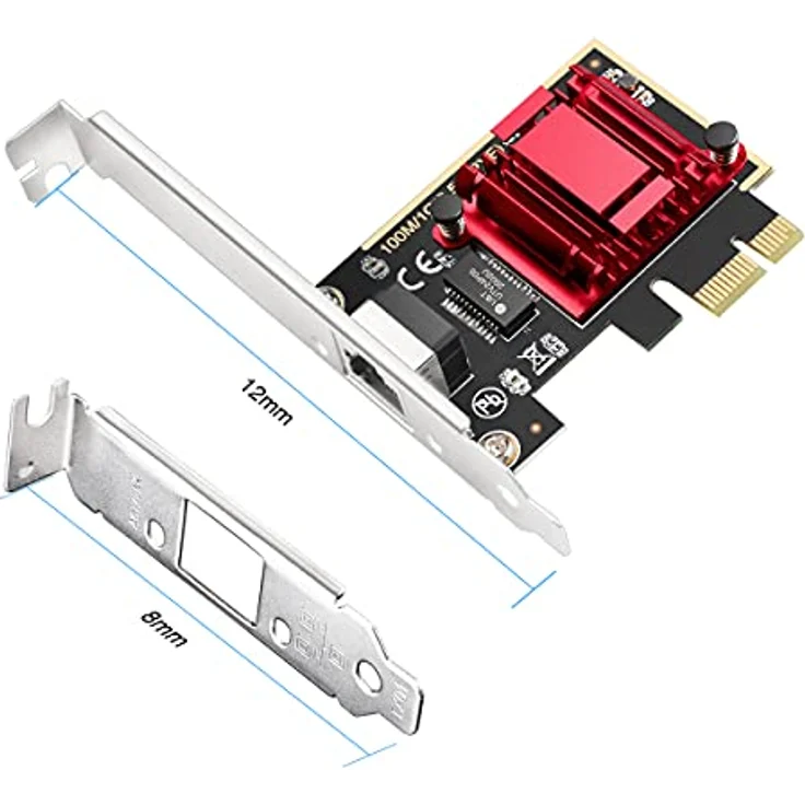 Cudy PE25 2.5Gbit/s PCI Express Netzwerkadapter, 2.5GBase-T PCIe Karte, Wake-on-LAN, Windows 10/8 / 8.1/7, Windows Server, Linux – Bild 5