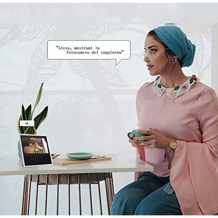 Woox HD 1080P Überwachungskamera Innen e Cloud Service Kabellose Wlan IP Kamera IR Nachsicht Zwei Wege Audio mit Bewegungsmelder Babyphone, Haustier – Bild 6