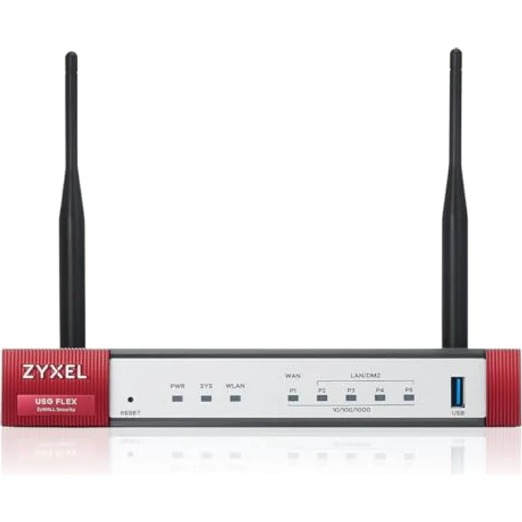 Zyxel ZyWALL 350 Mbps VPN Firewall, empfohlen für bis zu 10 Benutzer [USG Flex 50AX]