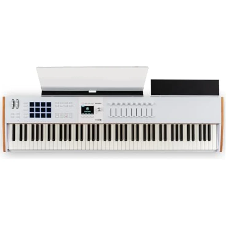 Arturia KeyLab Mk3 88 White, MIDI-Keyboard mit 88 Tasten und hochwertiger Verarbeitung – Bild 3