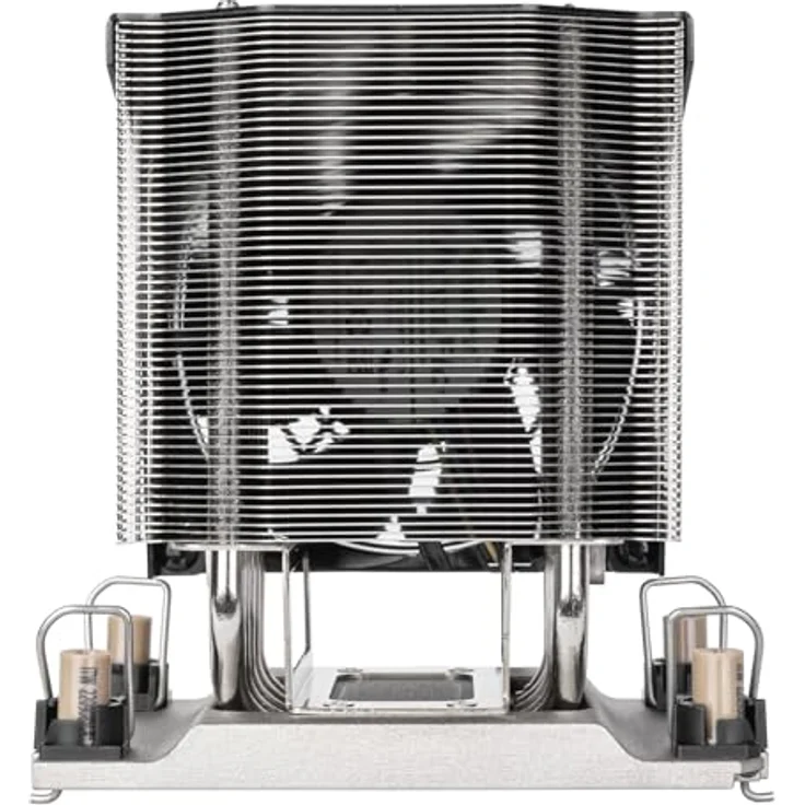 Silverstone SST-XE04-4677VB CPU-Kühler, Intel Sockel4677 - Silber, mit fünf 6-mm-Heatpipe und PWM-gesteuertem Lüfter – Bild 4