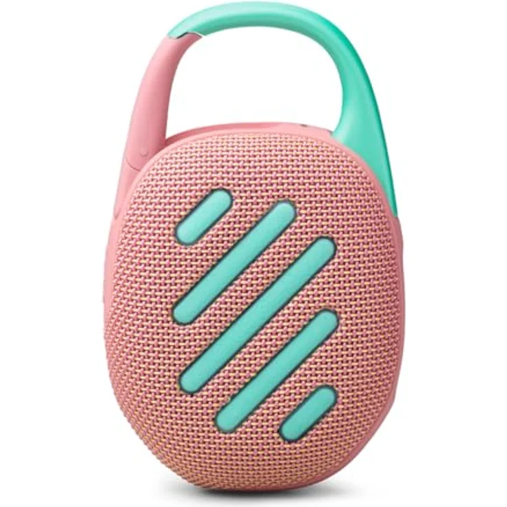 JBL Clip 5 in Rosa  (12 h, Akkubetrieb), Bluetooth Lautsprecher, Rosa – Bild 2