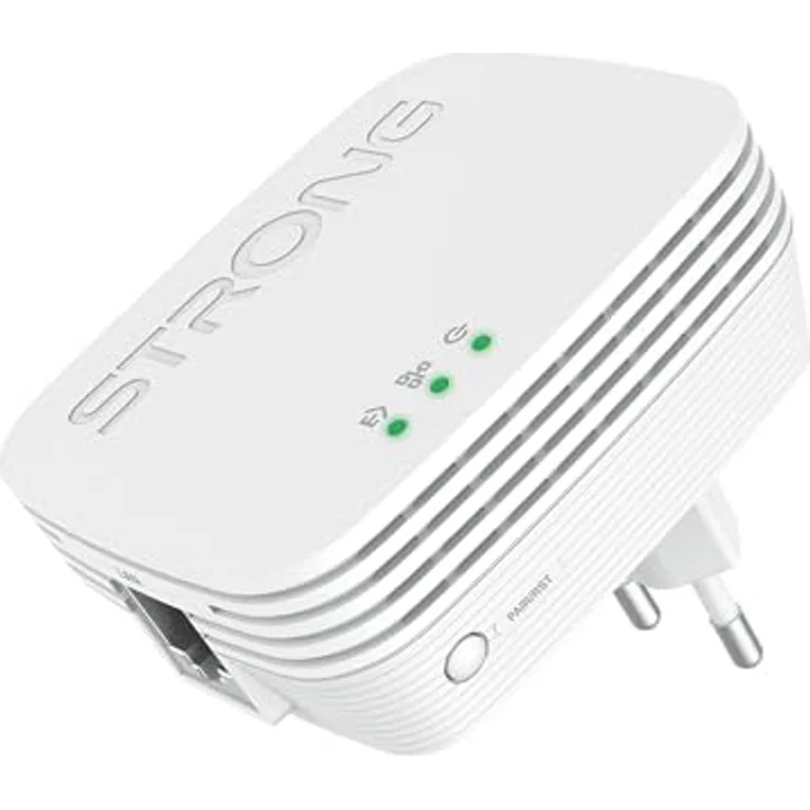 STRONG Powerline 1000 Mbits mit 1 LAN-Port, geringer Stromverbrauch, Internet über Stromkreis, optimale Netzwerksicherheit, POWERL1000DUOMINI – Bild 4