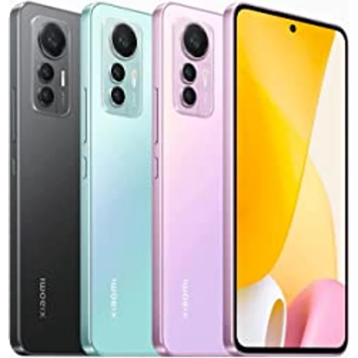 Xiaomi 12 Lite 16,6 cm (6.55") Double SIM Android 12 5G USB Type-C 8 Go 256 Go 4300 mAh Noir – Bild 2