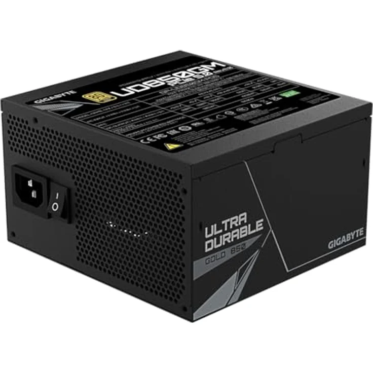 Gigabyte UD850GM PG5 V2, 850 Watt PC Netzteil mit zuverlässiger Stromversorgung, Schwarz – Bild 6