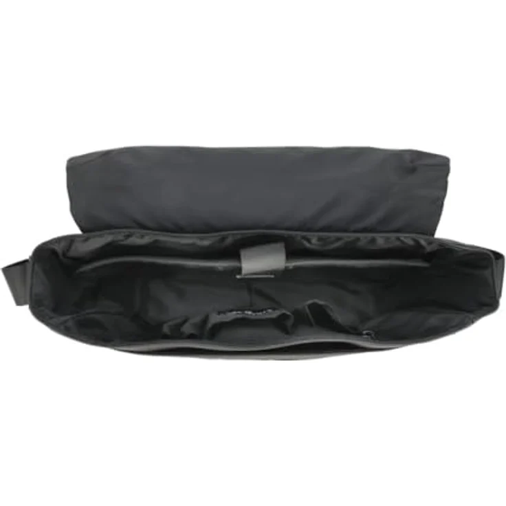 Strellson Westferry Dorian, Umhängetasche aus strukturiertem Kunstleder, Schwarz, mit Laptopfach 43 x 12 x 29 cm – Bild 5