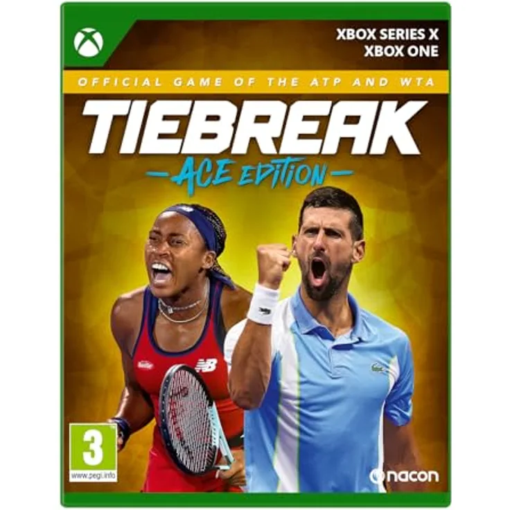 NACON Tiebreak: offizielles Spiel der ATP und WTA - ACE Edition (Xbox One/Xbox Series X) - mit über 120 erstklassigen männlichen und weiblichen Sportlern