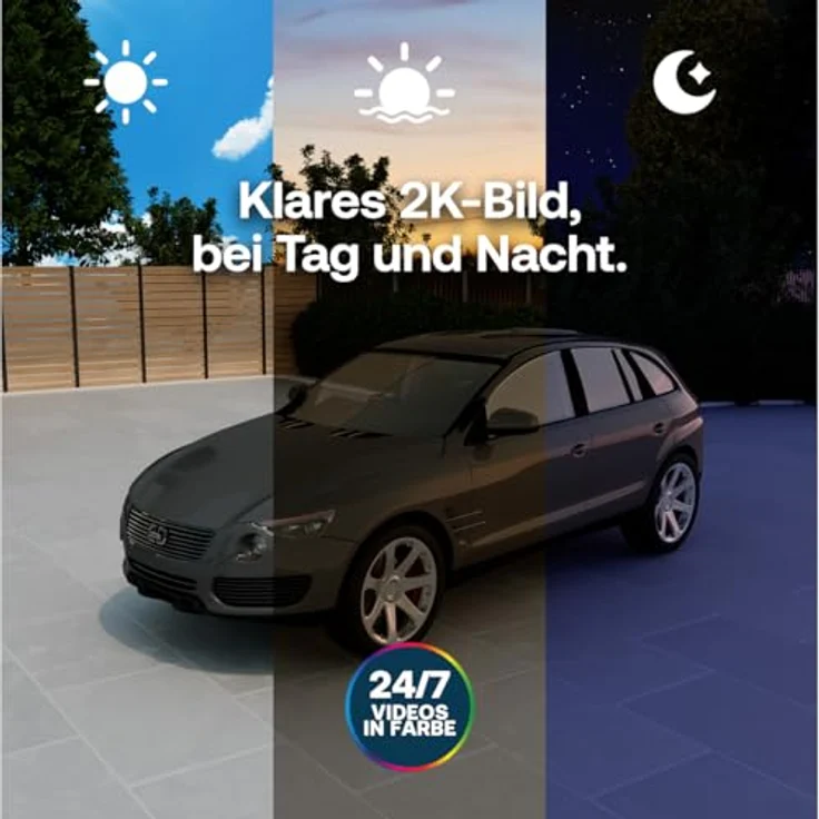 Arlo Essential 3 HD PTZ, Überwachungskamera Aussen, WLAN, 2-Kamera-Set mit Schwenk- und Neigefunktion, HD-Videoqualität und KI-gestützter Bewegungserkennung – Bild 7