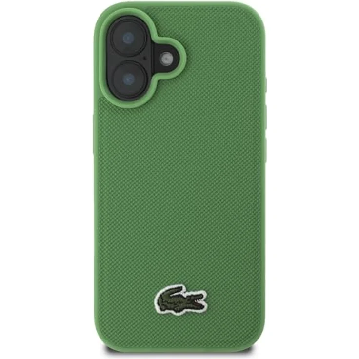 CG MOBILE Lacoste Schutzhülle für iPhone 16, bestickt, Grün – Bild 3
