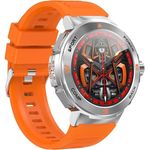 BlitzWolf BW-AT5 Smartwatch, AMOLED-Display, Gesundheitsfunktionen, IP67 spritzwasserfest, orange