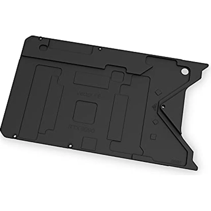 EK Water Blocks EK-Quantum Vector FE RTX 3090 Backplate - Schwarz, Rückplatte für Wasserkühlung mit hochwertigen Materialien und flexibler Gestaltung – Bild 2