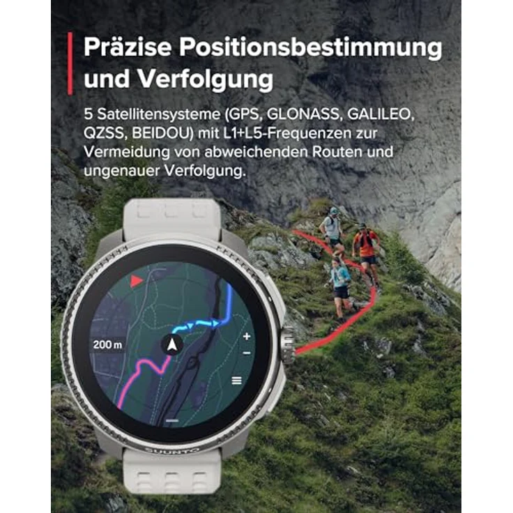 Suunto Race (49 mm, Edelstahl, One Size), Sportuhr + Smartwatch - Ultimative Leistungsuhr für Rennen und Training – Bild 3