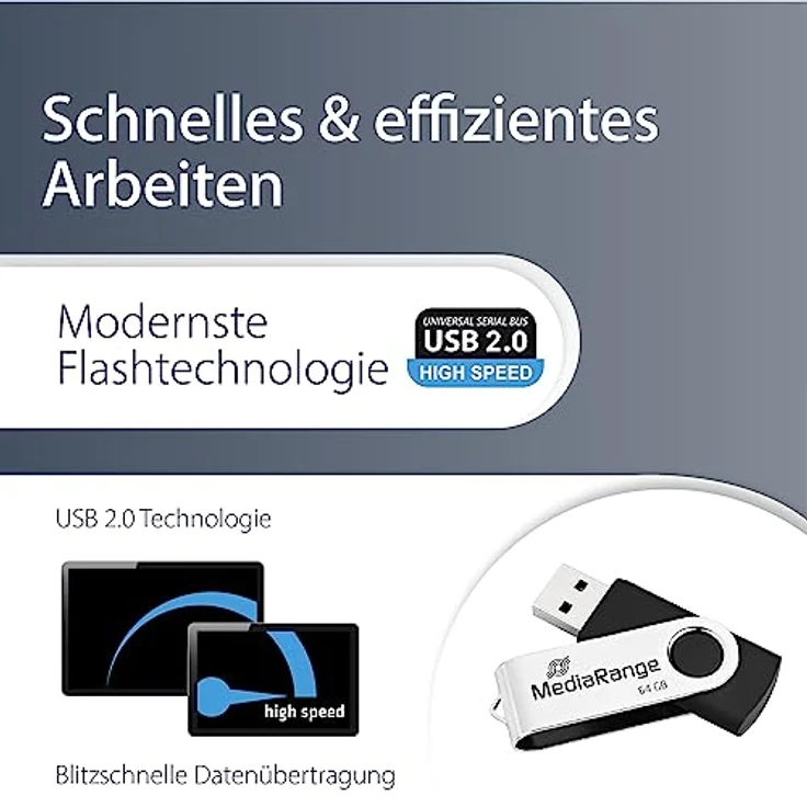 Bestmedia Platinum Twister 64 GB silber/orange (MR912) – Bild 4