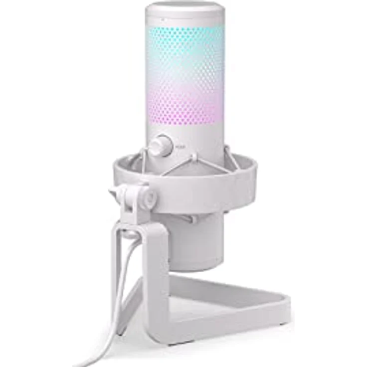 ENDORFY AXIS Streaming Onyx White, hochwertiges Mikrofon mit Kugelcharakteristik, RGB-Hintergrundbeleuchtung | EY1B007 – Bild 3