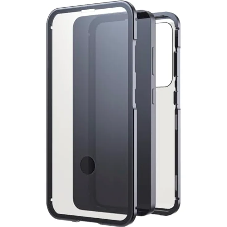 BlackRock 360° Glass Cover für Samsung Galaxy S25, Schwarz