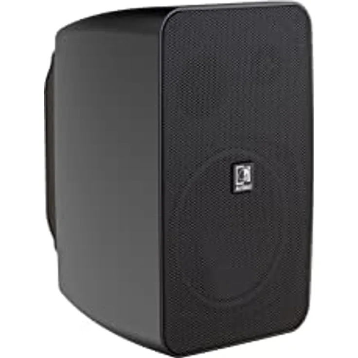 Audac ARES5A Tragbarer Lautsprecher, 40 Watt Nennleistung, kompakt und robust, Schwarz