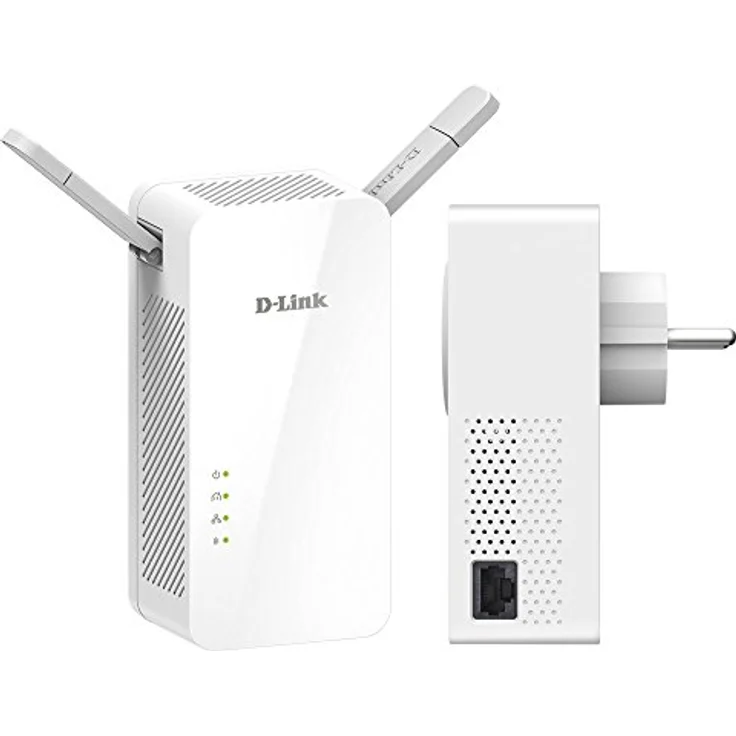 D-Link DHP-W611AV PowerLine AV1000 Wi-Fi AC Starter Kit (Wireless AC, RJ-45, bis zu 1200 Mbit-s WLAN-Geschwindigkeit, mit 10-100-1000 Mbit-s Gigabit LAN Port) – Bild 6
