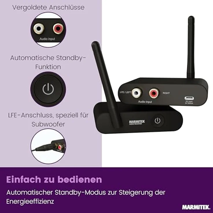 Marmitek Subwoofer Anywhere 640 – Bild 6