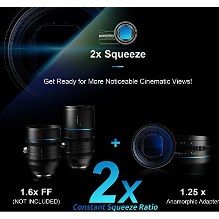 SIRUI 1.25x Anamorphotischer Adapter für SIRUI Cine Objektive – Bild 4
