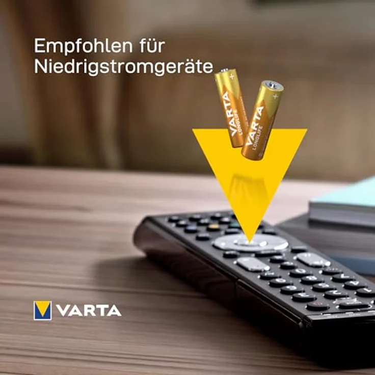 VARTA R6 (AA) Longlife Alkalibatterie, 6 Stück, langlebig und ideal für Geräte mit niedrigem Energieverbrauch – Bild 7
