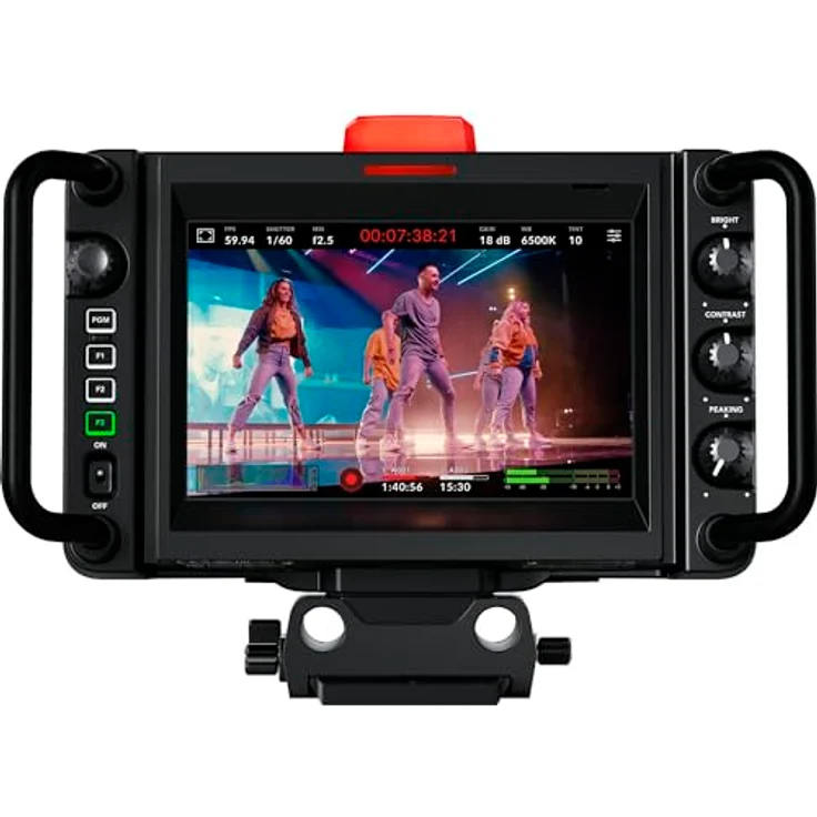 Blackmagic Design Studio Camera 4K Plus G2, Kompakte Schulterkamera mit 13 Blendenstufen Dynamikumfang, ISO bis 25.600, USB-C-Aufzeichnung, schwarz – Bild 3
