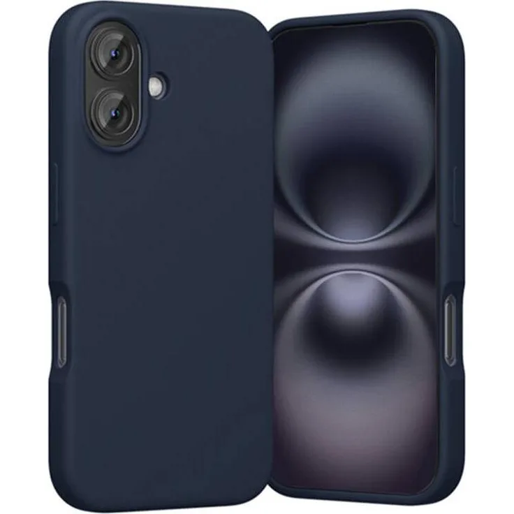 Vention KUHL0-10 Case, MagSafe-kompatible Smartphone Hülle aus flüssigem Silikon für iPhone 16, Blau