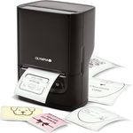 Olympia Label printer PM220, tragbarer Etikettendrucker mit verstellbarer Etikettenbreite, schwarz