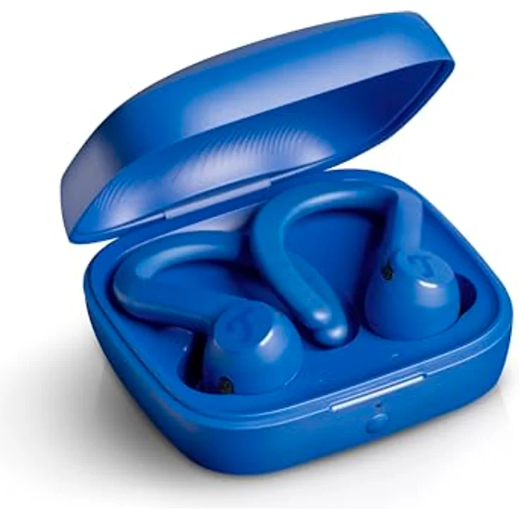 Teufel AIRY SPORTS TWS 2 In-Ear Kopfhörer Bluetooth Kabellos 58h Akku blau – Bild 1