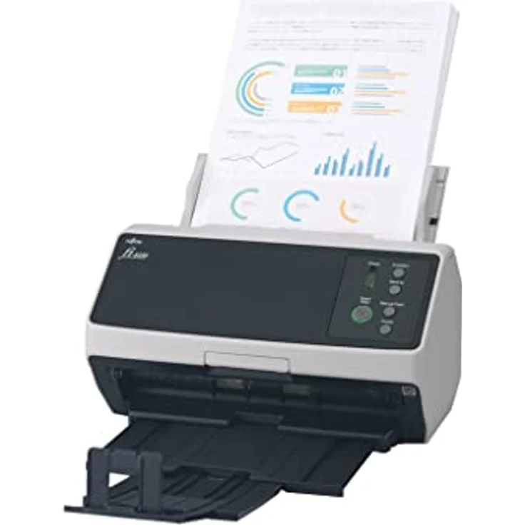 Fujitsu FI-8150 ADF + Scanner mit manueller Zuführung 600 x 600 DPI A4 Schwarz, Grau – Bild 3