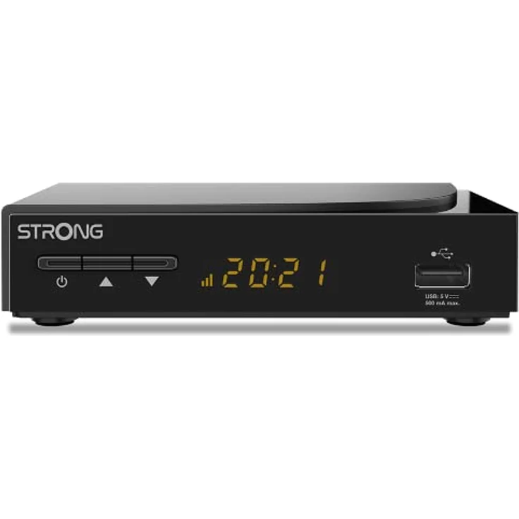 STRONG SRT 3030, Kabelreceiver, digitaler HD Kabel Receiver, DVB-C. Energiesparfunktion, USB, Dolby Audio, Kindersicherung – Bild 2