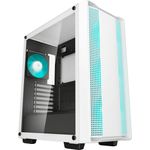 DeepCool PC-Gehäuse CC560 V2, LED-Lüfter, Airflow Frontblende, E-ATX Unterstützung, Glaspanel verstärkt