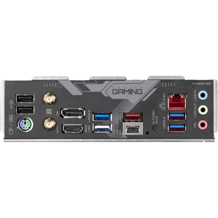 Gigabyte B650 Gaming X AX V2 Motherboard - Unterstützt AMD Ryzen 8000 CPUs, 8+2+2 Phasen Digital VRM, bis zu 8000MHz DDR5 (OC), 1xPCIe 5.0 + 2xPCIe 4.0 M.2, Wi-Fi 6E 802.11ax, 2.5GbE LAN, USB 3.2 Gen – Bild 5