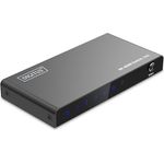 DIGITUS DS-55333 HDMI Switch 3x1 – UHD 8K/60 Hz – HDCP 2.3 & HDMI 2.1 – HDR, CEC, Deep Color - USB-C Stromversorgung - Schwarz