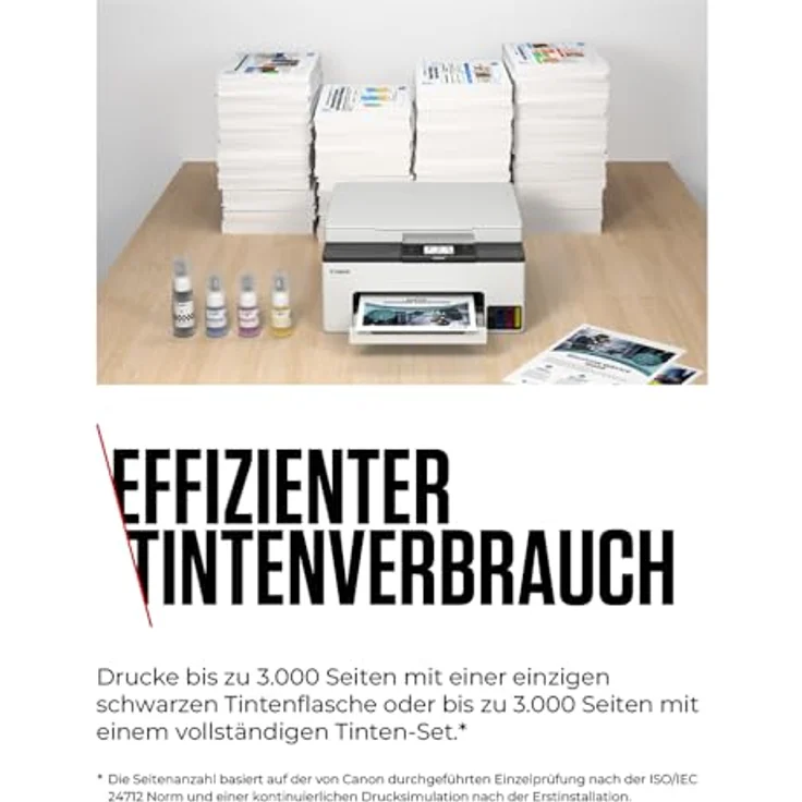 Canon Maxify GX1050, Multifunktionsdrucker mit MegaTank, A4, Tintenstrahl, Drucker, Scanner, Kopierer – Bild 3