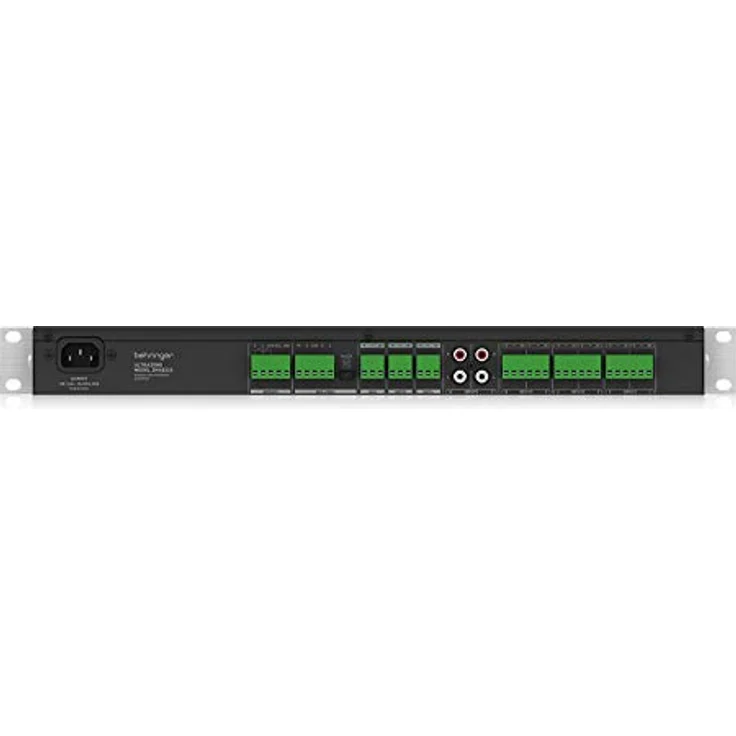 Behringer ULTRAZONE ZMX8210 V2, Zone Mixer für kommerzielle Sound-Systeme, Schwarz – Bild 2