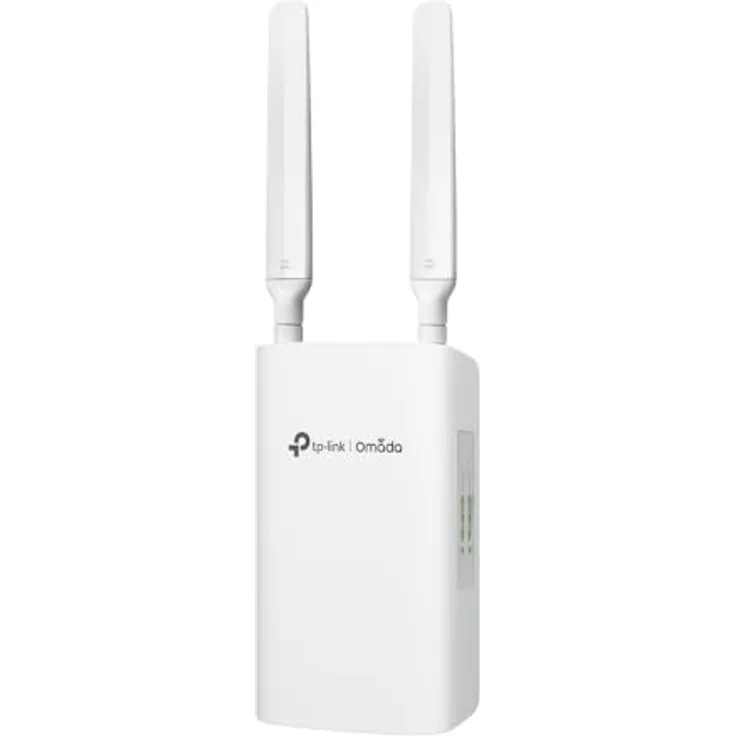 TP-Link Giga-Router Multi-WAN Wifi 6 AX3000 LTE Outdoor, wetterfestes Gateway mit 3 Gigabit PoE-Ports, Weiss