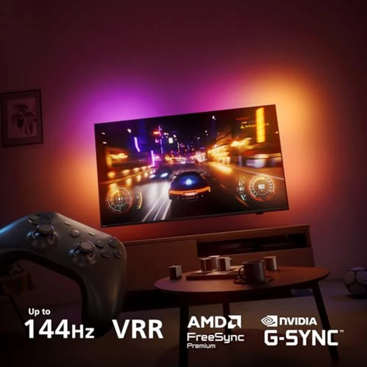 PHILIPS Ambilight TV 55OLED761/12, 55 Zoll OLED Smart TV mit UHD 4K und Ambilight Technologie – Bild 8