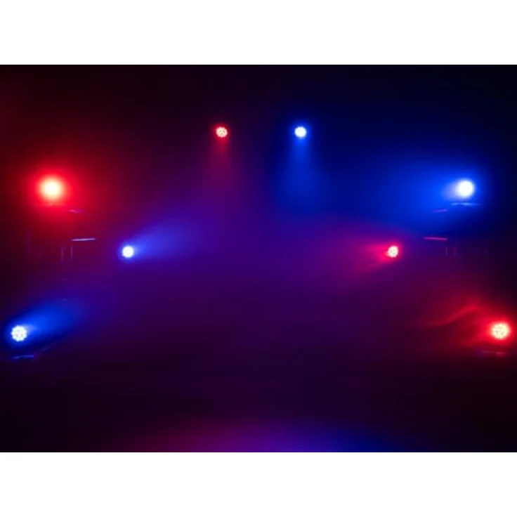 EUROLITE Set 4x LED PARty Spot Silent RGB/WW mit Softbag | Kompakter Scheinwerfer mit DMX-Steuerung und 12 x 5-W-COB-LED in RGB/WW – Bild 5