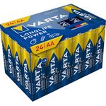 Varta Longlife Power AA CUBE24, 24er Pack Alkaline Batterien, Made in Germany