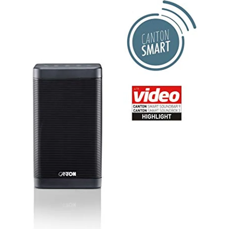 Canton Smart Soundbox 3 Multiroom-Lautsprecher - Spotify - schwarz – Bild 5