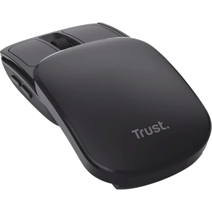 Trust ZYLO Pocket Wireless Mouse, kabellose faltbare Maus im Taschenformat, Schwarz mit USB-C-Empfänger und bis zu 5 Monate Akkulaufzeit – Bild 15