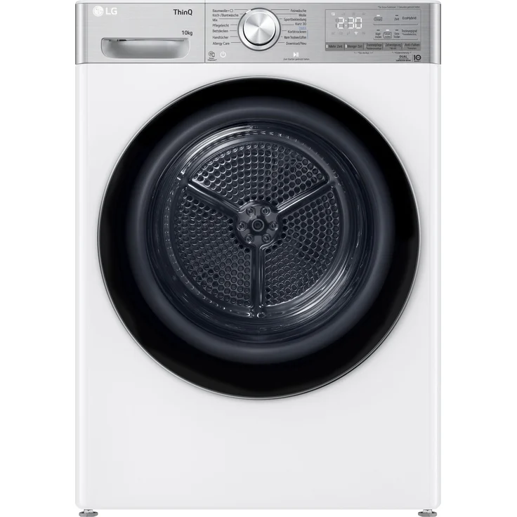 LG V9A2XT Wärmepumpentrockner 10 kg, A+++, Smart Pairing, Inverter, Selbstreinigung, Anti-Allergie, LED Display, WLAN – Bild 1