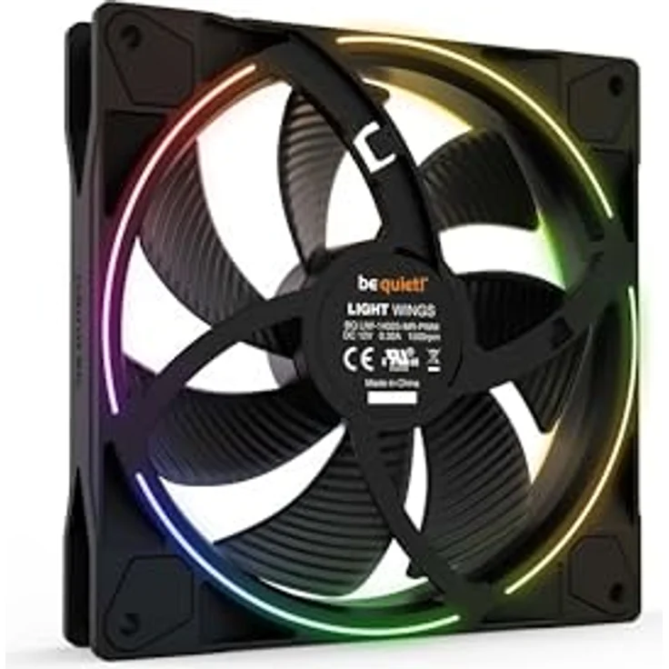 be quiet! Light Wings, 140mm PWM, Gehäuselüfter - Preisvergleich – Bild 4